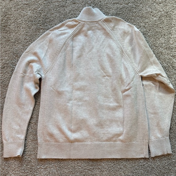 Men's Banana Republic Gray Cardigan Sweater button Up Organic Cotton Size XL - Picture 8 of 8